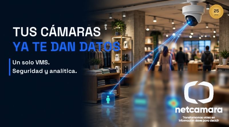 Suas câmeras já fornecem dados