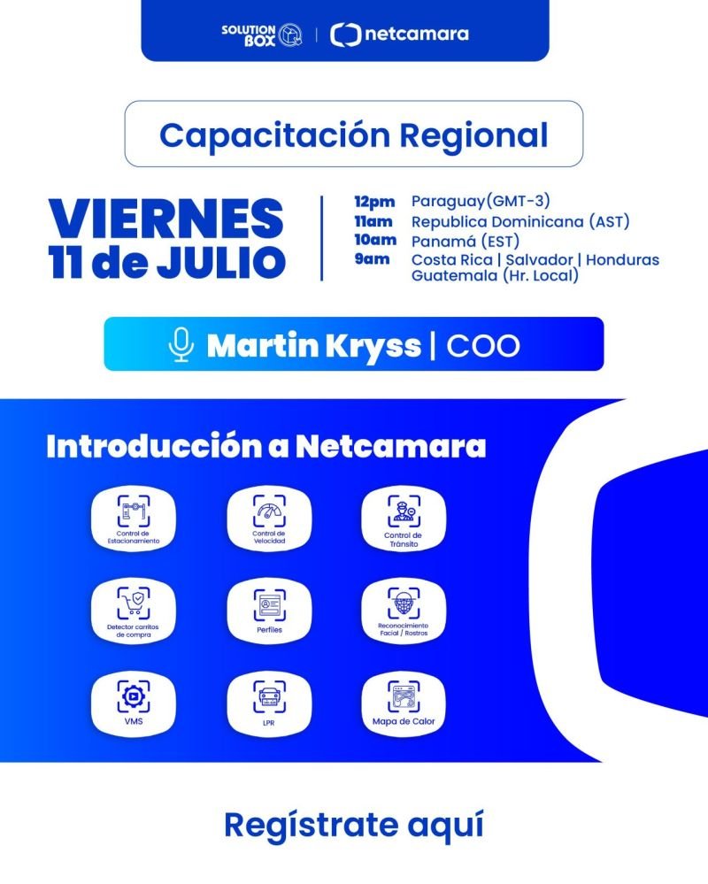 Webinar: conocé Netcamara
