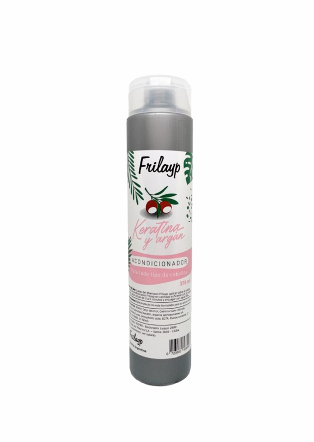 Acondicionador Keratina + Argan  x 370 ml