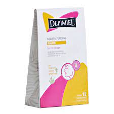 Cera en bandas para rostro x 5gr