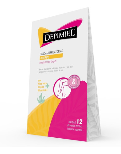 Cera en bandas para cuerpo x 30gr