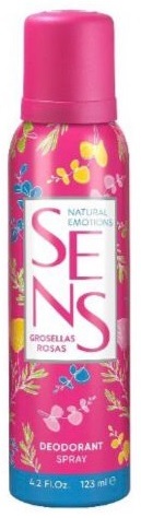 Desodorante x 123 ml Grosellas - Rosas