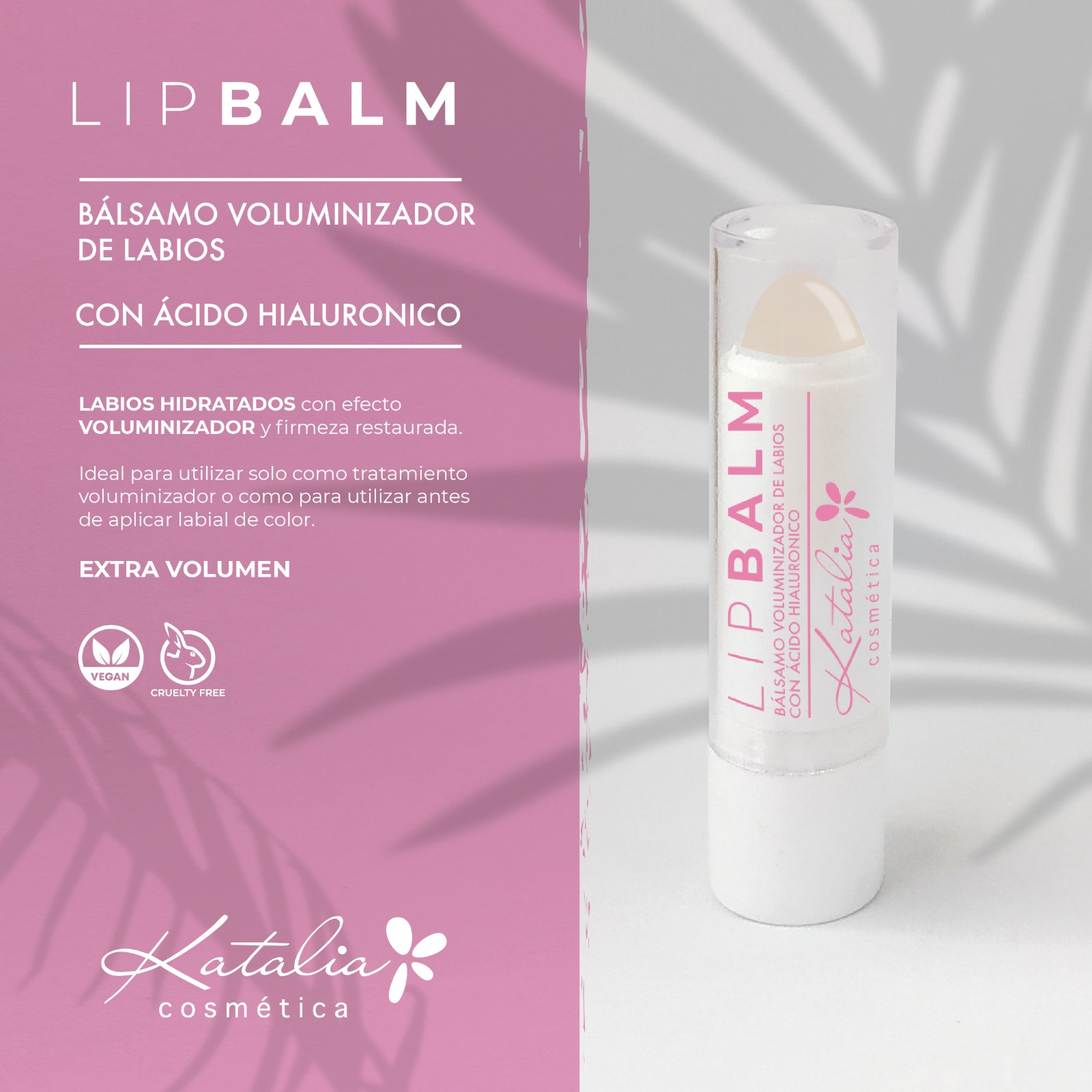 Balsamo labial voluminizador