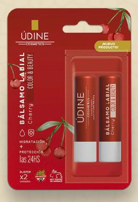 Balsamo labial Cherry x 2unidades