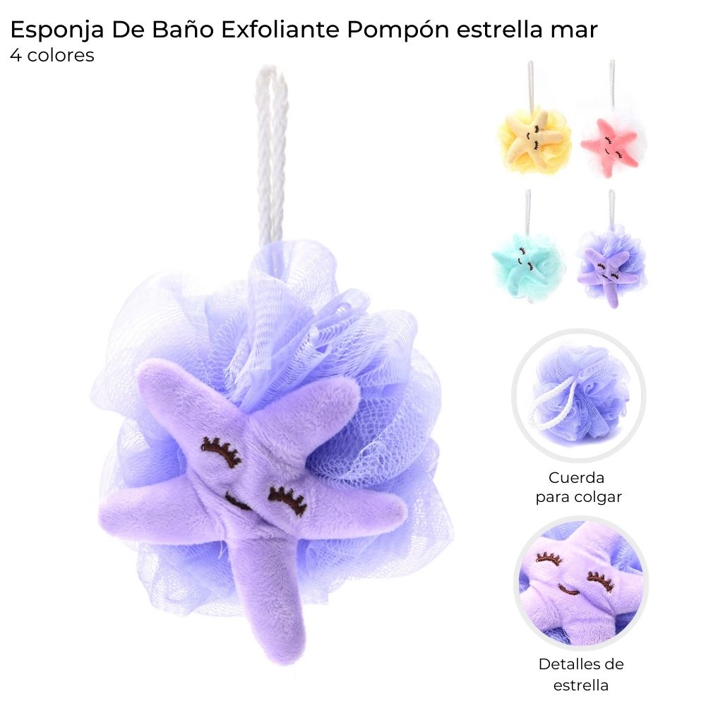 Esponja Exfoliante Estrella de Mar art 38935