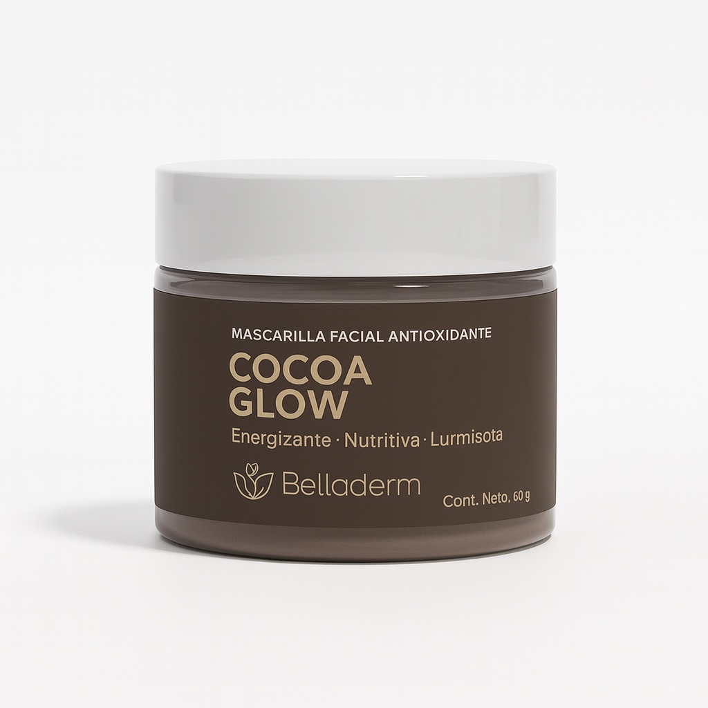 Mascarilla facial Antioxidante Cocoa Glow x 60ml