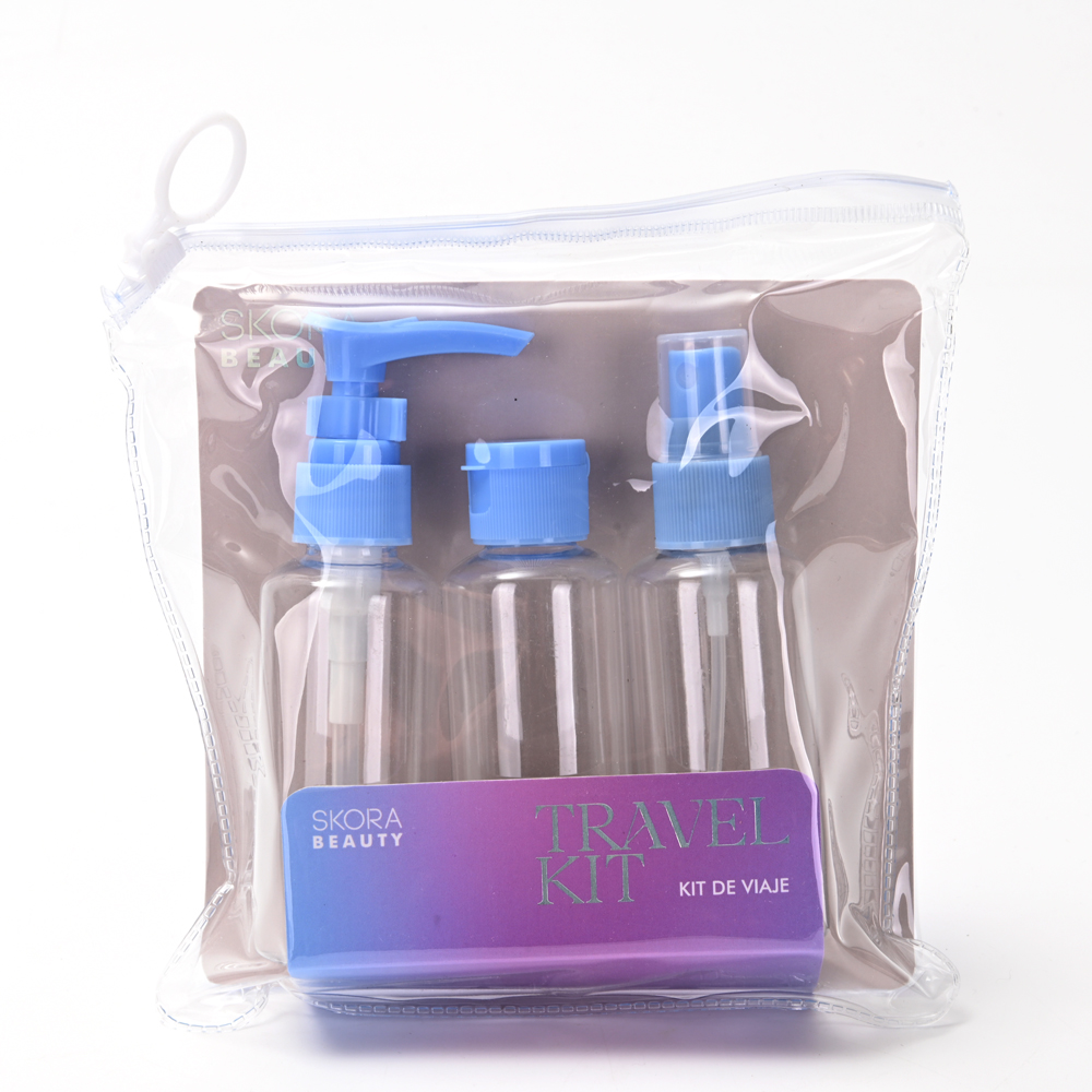 Kit de viaje x 4 piezas Art 43697