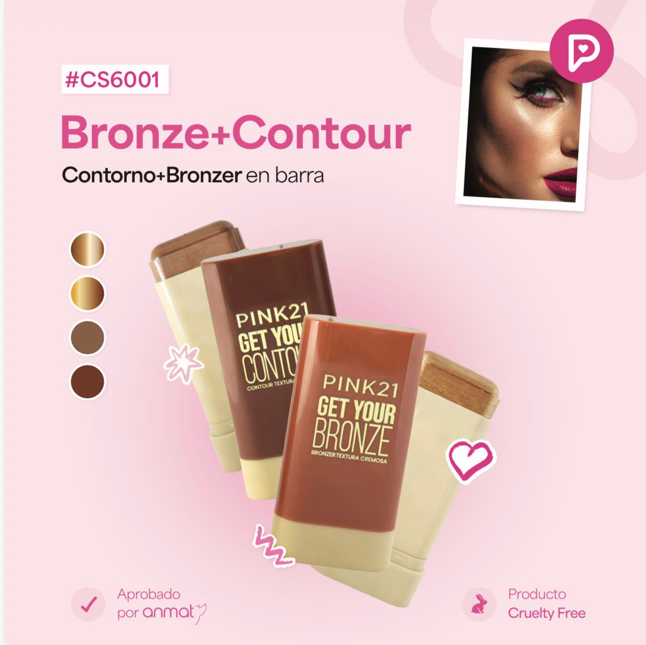 Contorno & Bronzer Cs6001