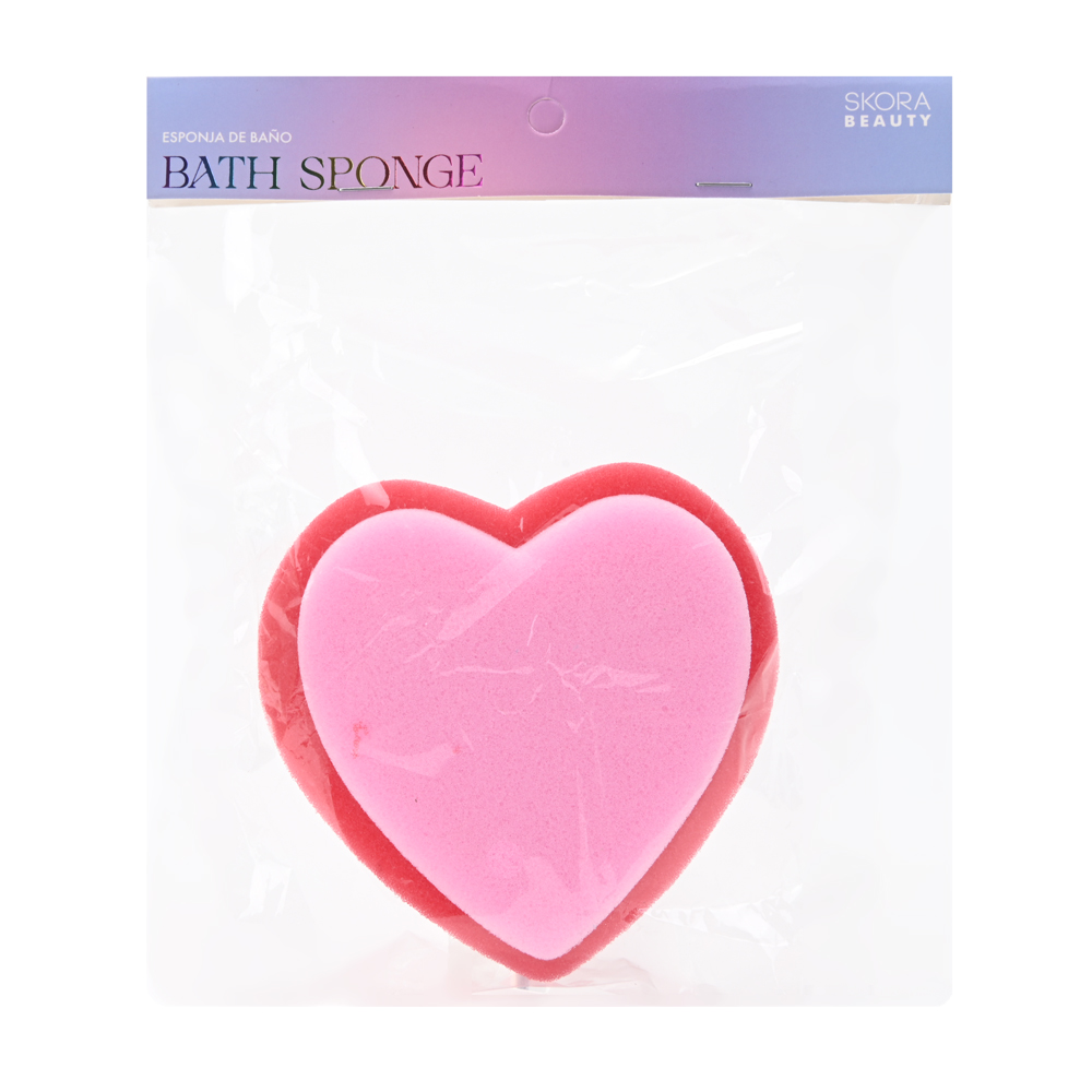 Esponja de baño Corazón 44008